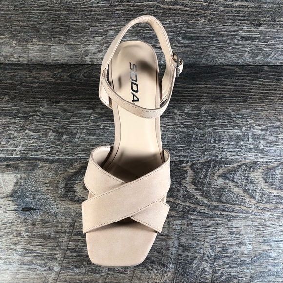 WOMEN'S CHUNKY BLOCK HEEL (SLOPE-H) - Picture 7 of 9